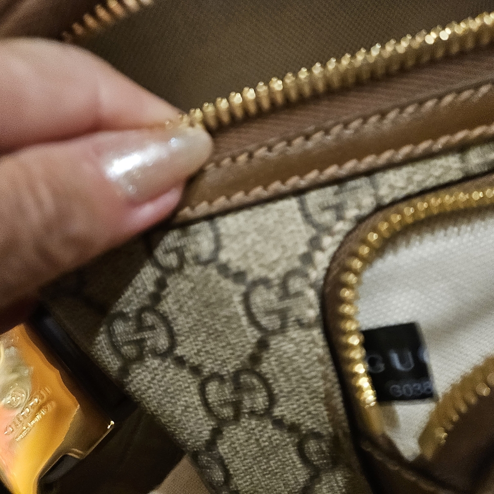 Sold Gucci Brown and Tan Woman Bag - Picture 8 of 10